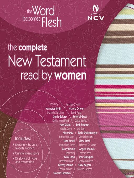 Cover image for The Word Becomes Flesh Audio Bible--New Century Version, NCV